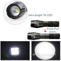 Grade Zoomable 5Modes XML T6 LED de chasse à LED